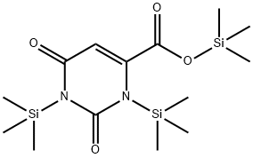1,3-비스(트리메틸실릴)-2,6-디옥소-1,2,3,6-테트라히드로-4-피리미딘카르복실산트리메틸실릴에스테르