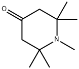 1,2,2,6,6-ペンタメチル-4-ピペリドン 化学構造式