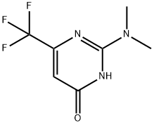 2-(DIMETHYLAMINO)-6-(TRIFLUOROMETHYL)-4-PYRIMIDINOL|2-(二甲氨基)-6-(三氟甲基)-4-嘧啶甲醇