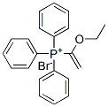 (1-エトキシエテニル)トリフェニルホスホニウム・ブロミド 化学構造式
