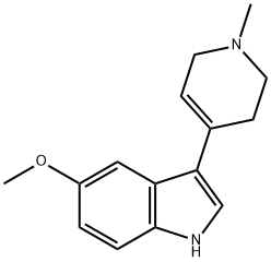 55556-41-7 5-Methoxy-3-(1-methyl-1,2,3,6-tetrahydropyridin-4-yl)-1H-indole