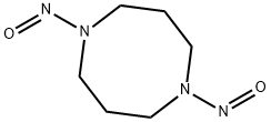 1,5-ジニトロソオクタヒドロ-1,5-ジアゾシン 化学構造式