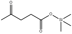 Pentanoic acid, 4-oxo-, trimethylsilyl ester Structure