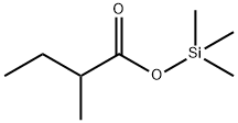 2-Methylbutyric acid trimethylsilyl ester Structure
