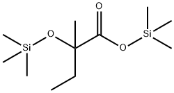 2-Methyl-2-[(trimethylsilyl)oxy]butyric acid trimethylsilyl ester|