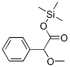 2-Methoxy-2-phenylacetic acid trimethylsilyl ester 结构式