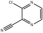 3-クロロピラジン-2-カルボニトリル 化学構造式