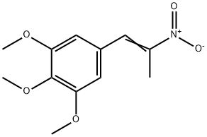 1-(3,4,5-TRIMETHOXYPHENYL)-2-NITROPROPENE, >95%,5556-76-3,结构式
