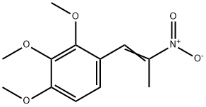 1-(2,3,4-TRIMETHOXYPHENYL)-2-NITROPROPENE 结构式