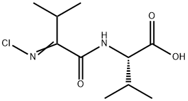 N-[2-(Chloroimino)-3-methylbutyryl]valine,55570-83-7,结构式