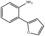 2-(2-フリル)アニリン 化学構造式