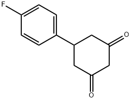 5-(4-FLUOROPHENYL)CYCLOHEXANE-1,3-DIONE Struktur