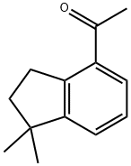 Methyl(2,3-dihydro-1,1-dimethyl-1H-inden-4-yl) ketone Structure