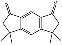 2,3,5,6-四氢-3,3,5,5-四甲基S-茚并-1,7-二酮 结构式