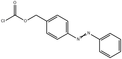 p-(phenylazo)benzyl chloroformate Struktur