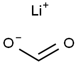 リチウム=ホルマート 化学構造式