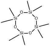 オクタメチルシクロテトラシロキサン 化学構造式