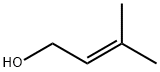 3-Methyl-2-buten-1-ol Struktur