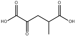 2-METHYL-4-OXOPENTANEDIOIC ACID Struktur