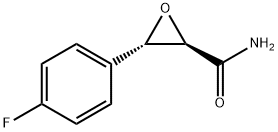 (2R,3S)-3-(4-FLUOROPHENYL)OXIRANE-2-CARBOXAMIDE Struktur