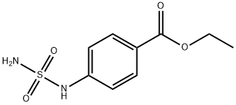 Benzoic acid, 4-[(aminosulfonyl)amino]-, ethyl ester (9CI) 化学構造式