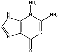 6H-Purin-6-one,  2,3-diamino-3,7-dihydro-  (9CI) 结构式