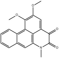 1,2-Dimethoxy-6-methyl-4H-dibenzo[de,g]quinoline-4,5(6H)-dione Structure