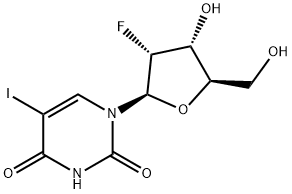 5-碘-2'-氟-脱氧尿苷 结构式