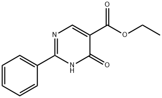 ETHYL 6-OXO-2-PHENYL-1,6-DIHYDRO-5-PYRIMIDINECARBOXYLATE Struktur