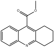 1,2,3,4-四氢吖啶-9-羧酸甲酯,55618-86-5,结构式