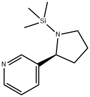 3-[(2S)-1-Trimethylsilyl-2-pyrrolidinyl]pyridine Structure