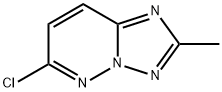 6-氯-2-甲基-S-噻唑并[1,5-B]哒嗪 结构式