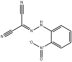 carbonyl cyanide 2-nitrophenylhydrazone Structure