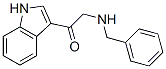 N-(indol-3-ylglyoxylyl)benzylamine Structure