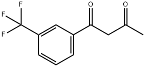 1-(3-TRIFLUOROMETHYL-PHENYL)-BUTANE-1,3-DIONE Struktur