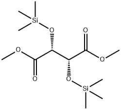 (4R,5R)-2,2,7,7-Tetramethyl-2,7-disila-3,6-dioxaoctane-4,5-dicarboxylic acid dimethyl ester Struktur