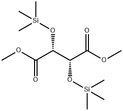 (4R,5R)-2,2,7,7-テトラメチル-2,7-ジシラ-3,6-ジオキサオクタン-4,5-ジカルボン酸ジメチル 化学構造式