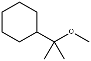 1-(1-methoxy-1-methylethyl)cyclohexane Structure