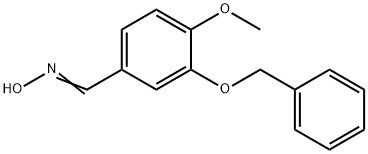 N-{[3-(苄氧基)-4-甲氧基苯基]亚甲基}羟胺, 55667-17-9, 结构式