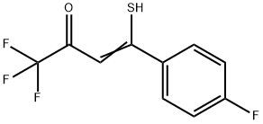 55674-01-6 1,1,1-Trifluoro-4-(4-fluorophenyl)-4-mercapto-3-buten-2-one
