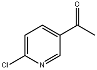 2-氯-5-乙酰基吡啶, 55676-22-7, 结构式