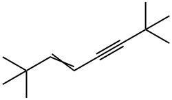 2,2,7,7-Tetramethyl-3-octen-5-yne 结构式