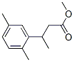 β,2,5-Trimethylbenzenepropionic acid methyl ester,55683-09-5,结构式