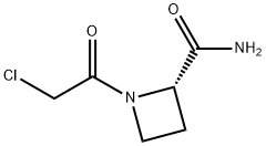 2-Azetidinecarboxamide, 1-(chloroacetyl)-, (2S)- (9CI),556835-01-9,结构式