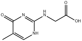 Glycine, N-(1,4-dihydro-5-methyl-4-oxo-2-pyrimidinyl)- (9CI) Structure