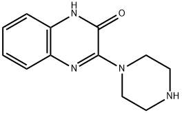 3-PIPERAZIN-1-YL-1H-QUINOXALIN-2-ONE Struktur