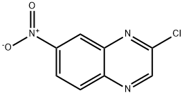 2-氯-7-硝基喹噁啉 结构式