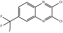 QUINOXALINE, 2,3-DICHLORO-6-(TRIFLUOROMETHYL)- Structure