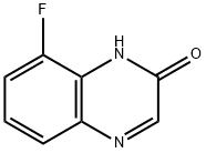 2(1H)-Quinoxalinone,  8-fluoro- 化学構造式