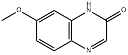 7-甲氧基喹噁啉-2(1H)-酮, 55687-30-4, 结构式